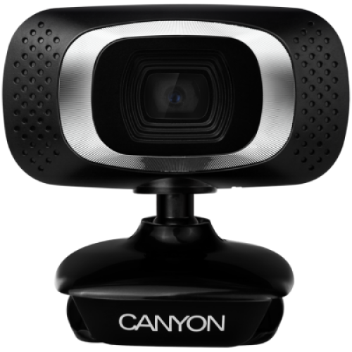 Camera Web Canyon CNE-CWC3, Full HD, Black/Silver