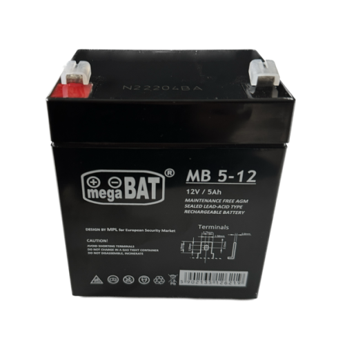 Acumulator ACC. 5AH/12V B-HIGH