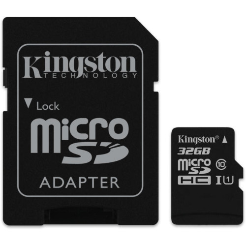 CARD MicroSD KINGSTON, 32 GB