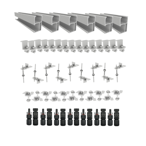 Kit structură montaj 10kW, amplasare pe 2 stringuri