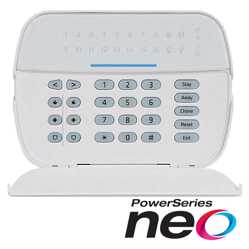 Tastatură LED, cablată, 16 zone NEO-HS2LED