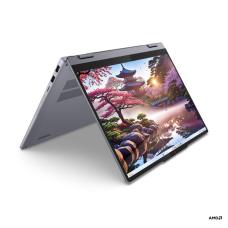 Laptop Lenovo IdeaPad 5 2-in-1 14AKP10, 14" WUXGA (1920x1200) OLED 500nits (peak) / 400nits (typical) Glossy, 100% DCI-P3, 60Hz, TÜV Low Blue Light, DisplayHDR™ True Black 500, Glass, Touch, AMD Ryzen™ AI 7 350 (8C / 16T, 2.0 / 5.0GHz, 8MB L2 / 16MB 