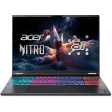 Laptop Gaming Acer Nitro 16S AI AN16S-61-R4UF, 16 inches (40.64 cm), Acer ComfyView™ WQXGA 180Hz IPS Display with 100% sRGB (matt), 2.560 x 1.600, 16:10, AMD Ryzen™ AI 9 365, 2 GHz base clock (up to 5 GHz max. boost clock), 24 MB, 10/20, AMD Ryzen™ AI (Up
