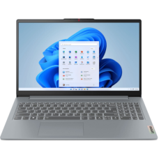 Laptop Lenovo IdeaPad Slim 3 15AMN8, 15.6" FHD (1920x1080) TN 250nits Anti-glare, AMD Ryzen™ 5 7520U (4C / 8T, 2.8 / 4.3GHz, 2MB L2 / 4MB L3), video Integrated AMD Radeon™ 610M Graphics, RAM 1x 16GB Soldered LPDDR5-5500; Memory soldered to systemboar