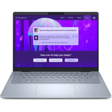 Dell 14 Plus DB14250, 14.0-inch 16:10 2.5K (2560x1600) Anti-Glare Non- Touch 300nits WVA/IPS Display w/ ComfortView Plus, Ice Blue, Ice blue power button without Fingerprint Reader, Intel(R) Core(TM) Ultra 7 258V (47 TOPS NPU, 8 cores, up to 4.8 GHz), Int