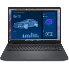 Dell Pro Max 16 (MC16255), 16" FHD+ LCD with 300 nits, Non-touch, FHD RGB Camera, Microphone, WLAN, ENERGY STAR Qualified, EPEAT Gold with Climate+, FHD HDR RGB Camera, TNR, Camera Shutter, Microphone, Palmrest with Finger Print Reader + Control Vaul