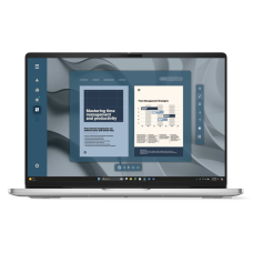 Laptop DELL PRO 16, 16", Touch, FHD+ 1920 x 1200, 60Hz, IPS, Anti-Glare, 300 nit, 45% NTSC, FHD+IR Cam, Fingerprint Reader, Platinum silver color, metallic finish, AMD Ryzen(TM) AI 7 PRO 350 Processor (24 MB cache, 8 cores, 16 threads, up to 5.0 GHz,