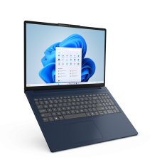Laptop Lenovo IdeaPad Slim 3 16AHP10, 16" WUXGA (1920x1200) IPS 300nits Anti-glare, 45% NTSC, 60Hz, AMD Ryzen™ 7 8840HS (8C / 16T, 3.3 / 5.1GHz, 8MB L2 / 16MB L3), video Integrated AMD Radeon™ 780M Graphics, RAM 8GB Soldered DDR5-5600 + 16GB SO-DIMM 