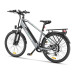 Bicicleta electrica Ulzomo Metro 26 E-bike, 250W, 36V 17Ah, autonomie 100km, viteza maxima 25km/h, Grey, 26''