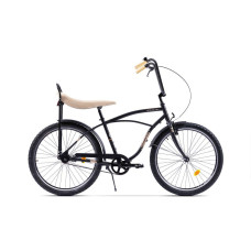 BICICLETA PEGAS STRADA 1 OTEL 1S 2019 NEGRU MAT