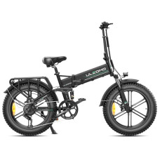 Bicicleta electrica pliabila Ulzomo Dunes 20 E-bike, 750W, 48V 16Ah, autonomie 120km, viteza maxima 40km/h, Black, 20''