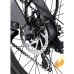 Bicicleta electrica pliabila Ulzomo Ridge 20 E-bike, 250W, 36V 15.6Ah, autonomie 60km, viteza maxima 25km/h, Gray, 20''