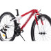 BICICLETA PEGAS MINI DRUMET 24'' ROSU ALB