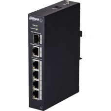 Switch Dahua PFS3106-4P-60, PoE, 4+2 porturi, SFP, 30W, Max. 60W