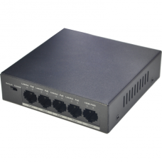 Switch Dahua PFS3005-4P-58, PoE, 4+1 porturi, 250m, 30W, Max. 58W