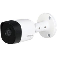 Camera de supraveghere Dahua HAC-B2A21, HD-CVI, Bullet, 2MP 1080P, CMOS 1/2.7'', 3.6mm, IR 20m, IP67, Carcasa metal