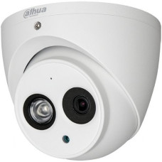 Camera de supraveghere Dahua HAC-HDW1100EM-A-S3, HD-CVI, Dome, 1MP 720p, CMOS 1/3'', 2.8mm, 1 LED Array, IR 50m, IP67, Microfon, Carcasa metal