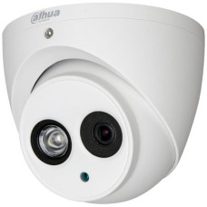 Camera de supraveghere Dahua HAC-HDW1200EM-POC, HD-CVI, Dome, 2MP 1080p, CMOS 1/2.7'', 2.8mm, 1 LED Array, IR 50m, IP67, PoC, Carcasa metal