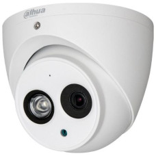 Camera de supraveghere Dahua HAC-HDW1400EM-A, HD-CVI, Dome, 4MP, CMOS 1/3'', 2.8mm, 1 LED Array, IR 50m, IP67, Microfon, Carcasa metal
