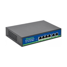 Switch BestNPS NPS0420FBL, 4+2 porturi 10/100Mbs, PoE, 78W