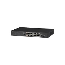 Switch Dahua PFS3117-16ET-135, 16-Port FE PoE+ 1-Port Gigabit Combo PoE Switch