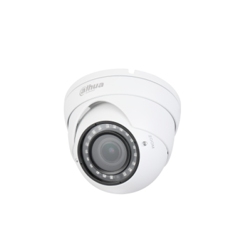 Camera Analogica Dahua HAC-HDW1400R-VF, HD-CVI, Dome, 4MP, CMOS 1/3'', 2.7-13.5mm, 20 LED, IR 30m, IP67, Carcasa metal