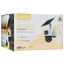 Camera supraveghere 4G cu lentila duala si panou solar Dahua IPC-PTS2649C-3E3Z-4GB20-3684/0280B-PRO, 3 MP, 2.8, 3.6 mm/8.4 mm, lumina alba 50 m, acumulator 7800 mAh, microfon si difuzor, auto-tracking, slot card
