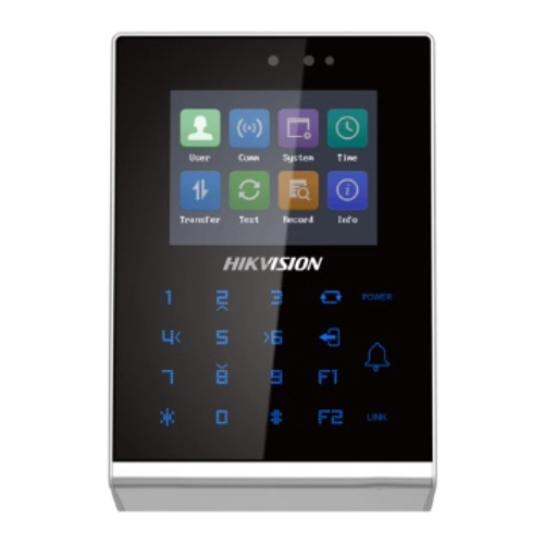 Cititor de proximitate standalone cu tastatura RFID Hikvision, WiFi, 2.8 inch, Wiegand, EM, 100.000 carduri, 300.000 evenimente