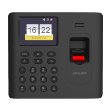 Terminal standalone IP de pontaj cu cititor Amprenta, Card Mifare, Wi-Fi - HIKVISION